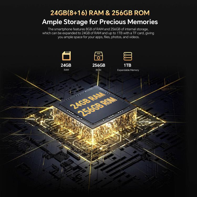 Oukitel WP23 Plus Rugged Phone, 8GB+256GB, 6.52 inch Android 14.0Unisoc T606 Octa-core, NFC, OTG, Network: 4G Oukitel WP23 Plus Rugged Phone, 8GB+256GB, 6.52 inch Android 14.0Unisoc T606 Octa-core, NFC, OTG, Network: 4G